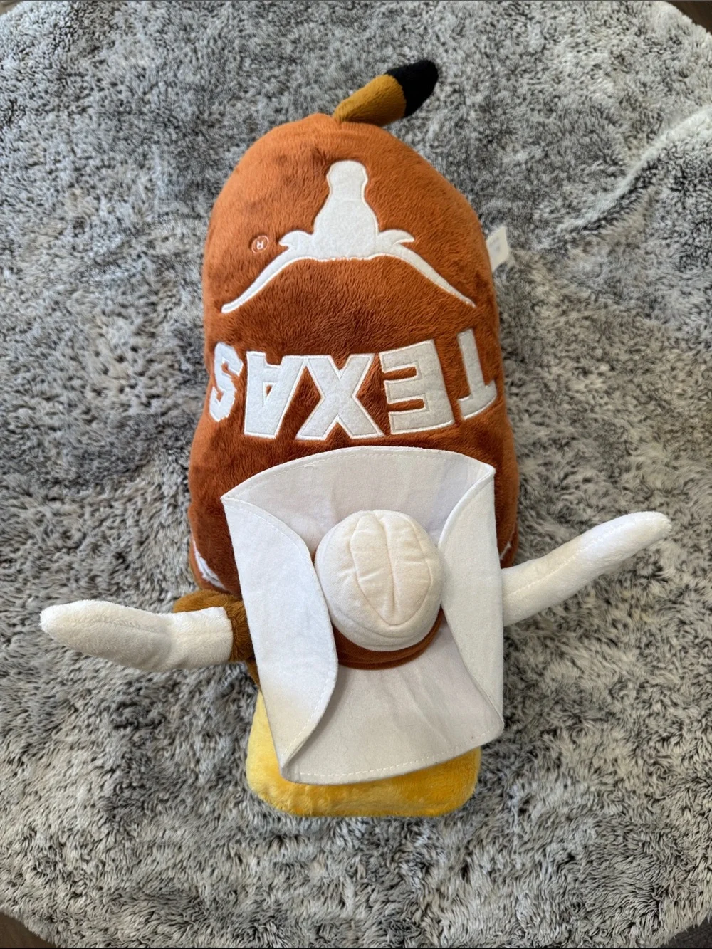 University of Texas Longhorns Plush Pillow Pet Bevo School Mascot NCAA Dorm Room